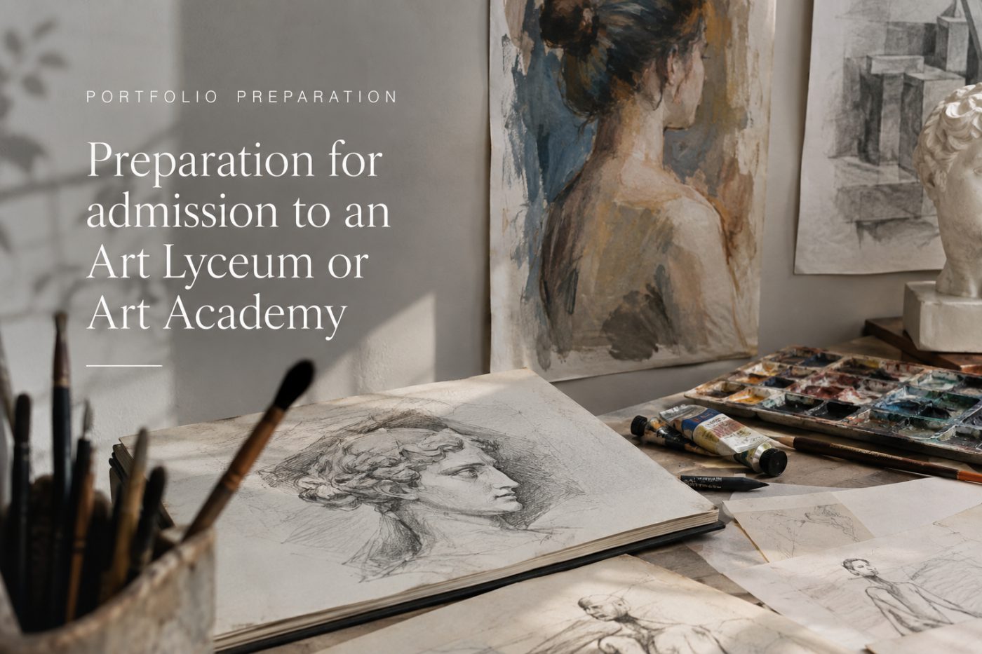 Portfolio Preparation for Art Lyceum or Art Academy