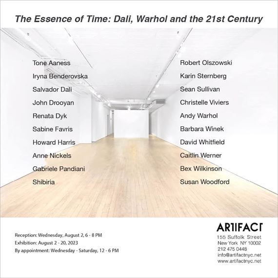 Gruppenausstellung ’Essence of Time: Dali, Warhol and the 21st Century’, New York, Galerie «Artifact»