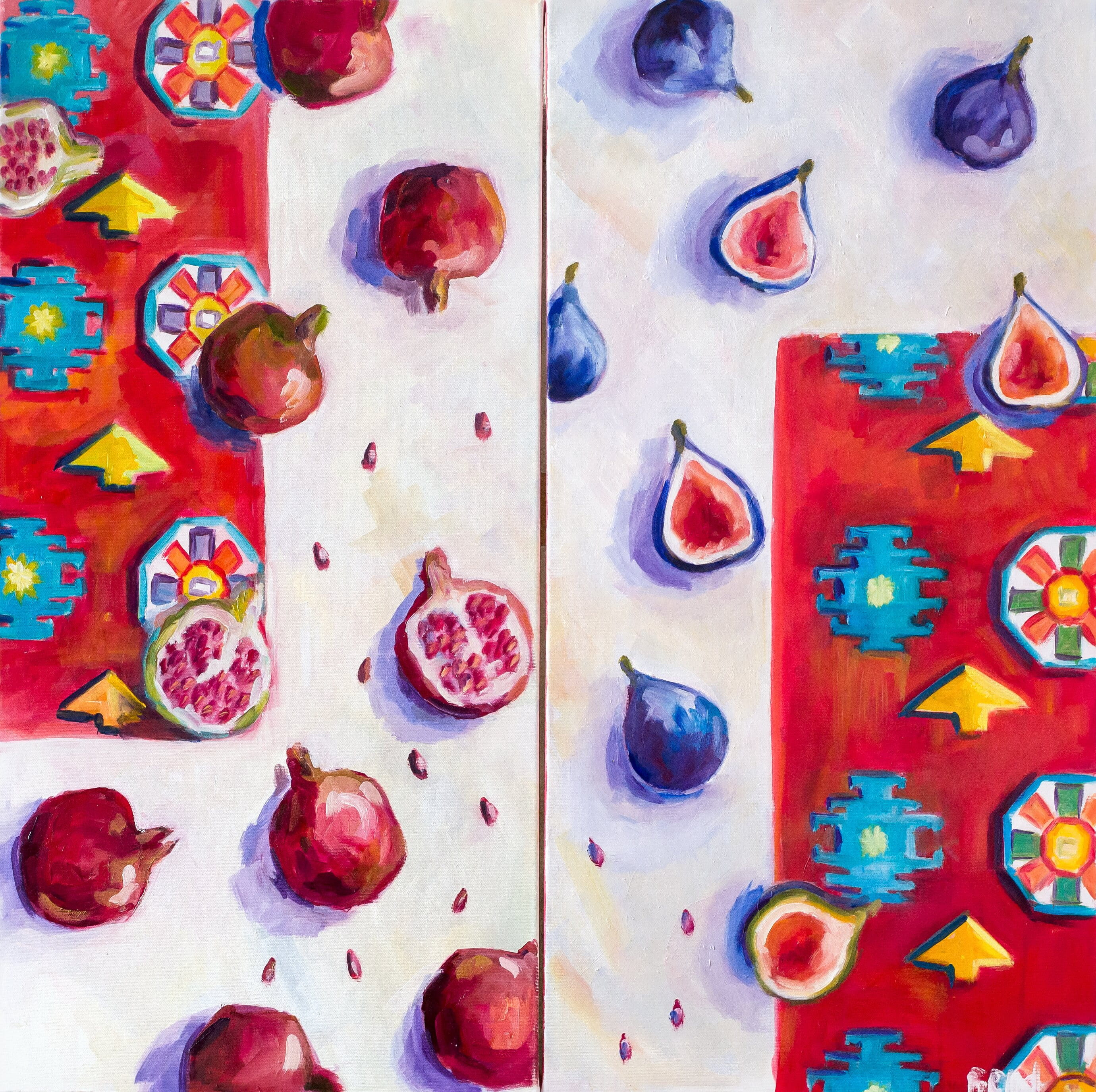 Grenades and Figs (Diptih)